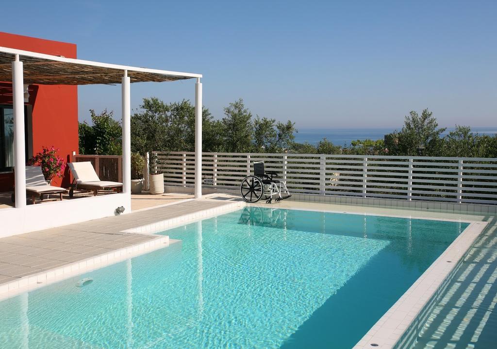 Villa Bamboo Maleme Chambre photo