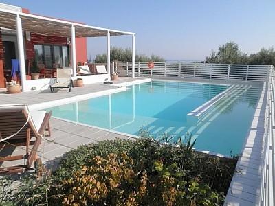 Villa Bamboo Maleme Chambre photo